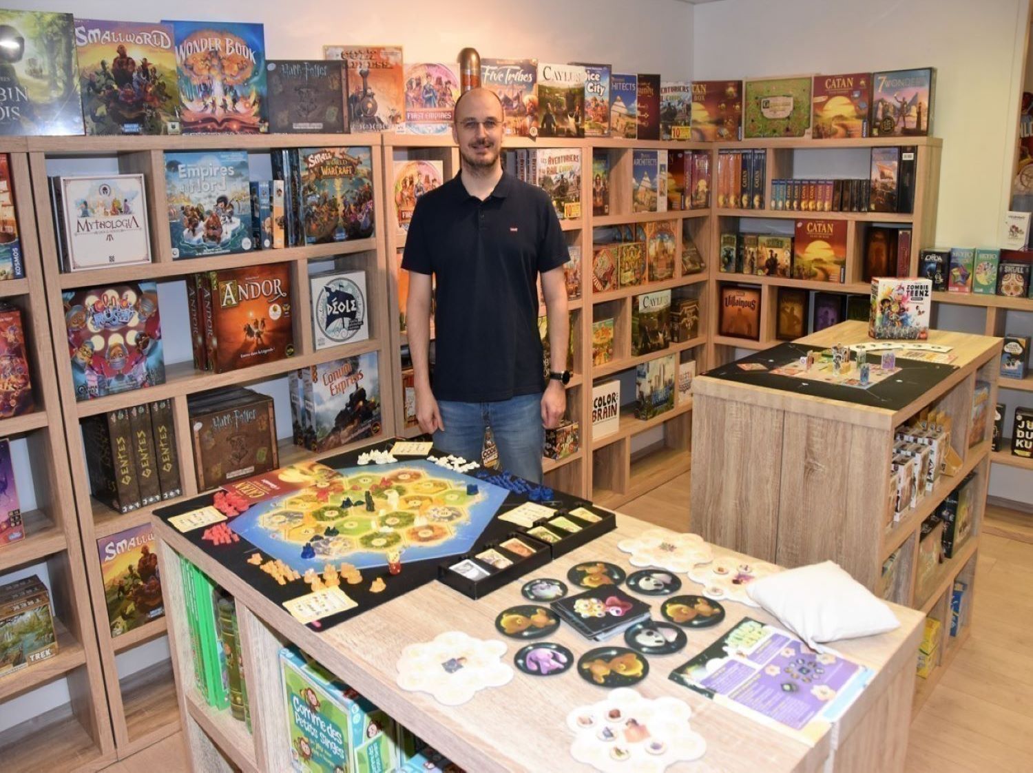 Boutique en Normandie avec le jeu Ane & Gramme